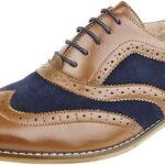Chaussures Richelieu Homme Cuir Doublure Lacets Marron-0