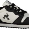 Baskets Le Coq Sportif Platinium_2 Homme Noir Blanc Optique-0
