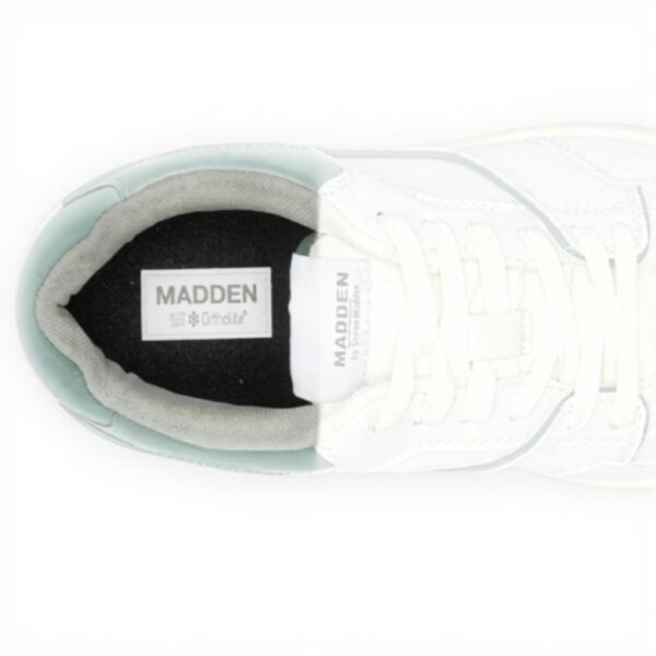 Baskets Madden Girl Homme Mtinker Blanc Vert Respirantes