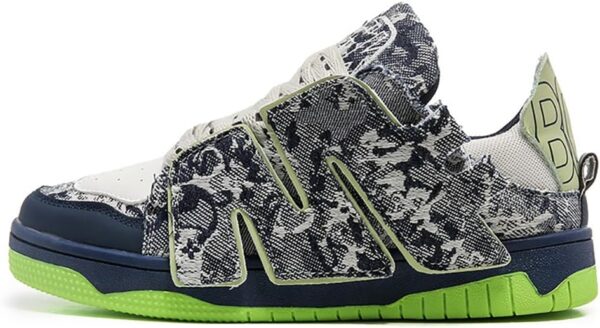 Baskets Chunky Plateforme MiaZane Mesh Cuir Homme Femme-0