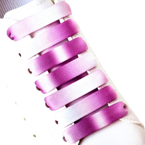Lacets plats Olukssck 12mm polyester baskets sneakers