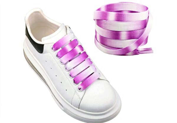 Lacets plats Olukssck 12mm polyester baskets sneakers