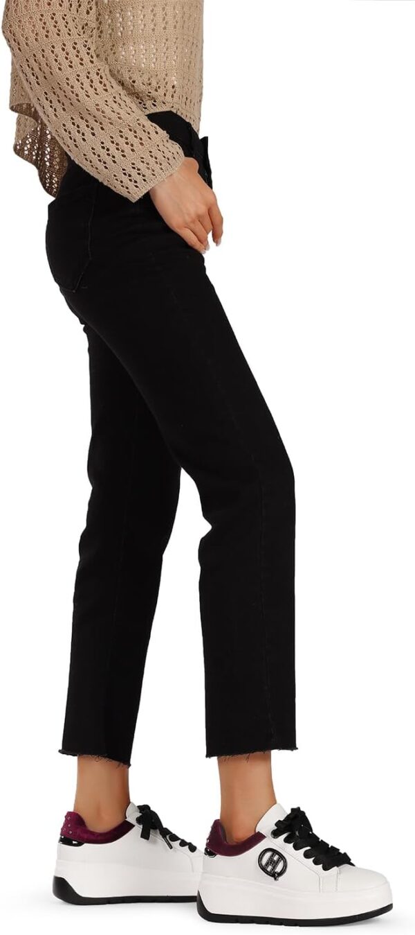 Baskets femme QUEEN HELENA cuir synthétique confortables-2