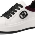 Baskets femme QUEEN HELENA cuir synthétique confortables-0
