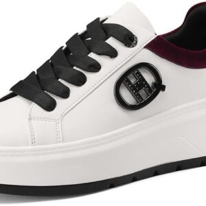 Baskets femme QUEEN HELENA cuir synthétique confortables-0