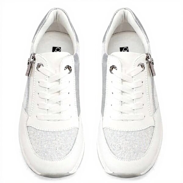 Baskets compensées QUEEN HELENA femme similicuir talon 5.5