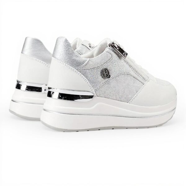 Baskets compensées QUEEN HELENA femme similicuir talon 5.5
