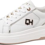 Baskets en Cuir QUEEN HELENA Platform Femmes Confortable-0