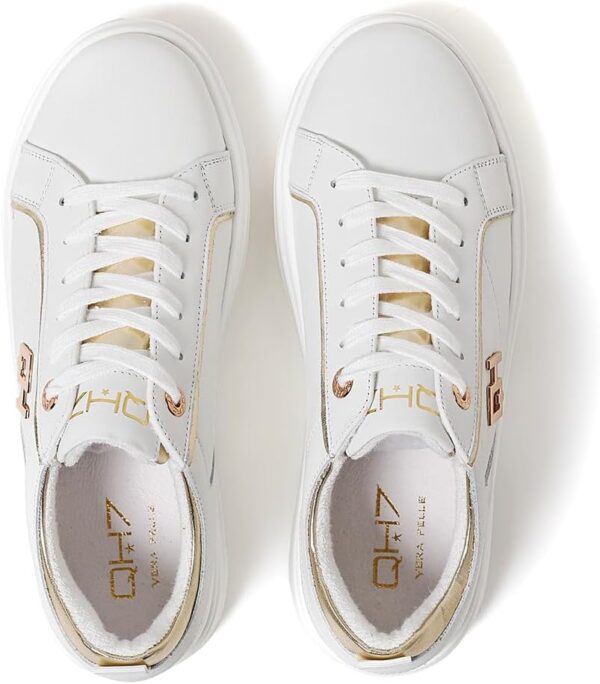 Baskets en Cuir QUEEN HELENA Platform Femmes Confortable-3