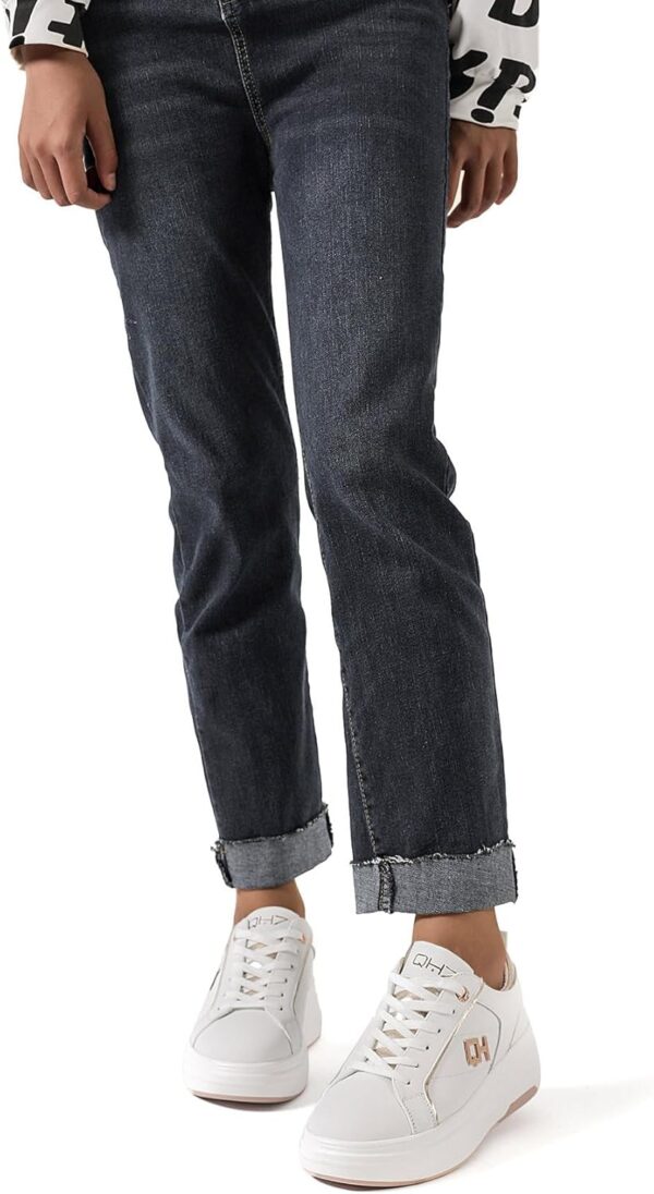 Baskets en Cuir QUEEN HELENA Platform Femmes Confortable-2