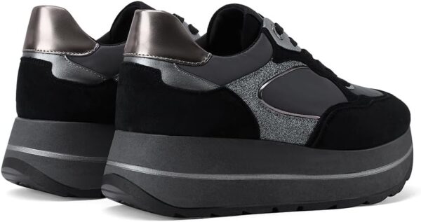 Baskets mode QUEEN HELENA plateforme cuir synthétique femmes-5