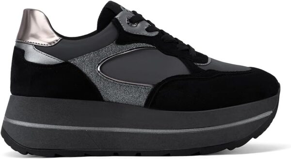 Baskets mode QUEEN HELENA plateforme cuir synthétique femmes-3