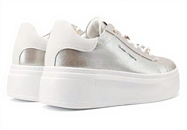 Baskets Platform QUEEN HELENA femme strass similicuir