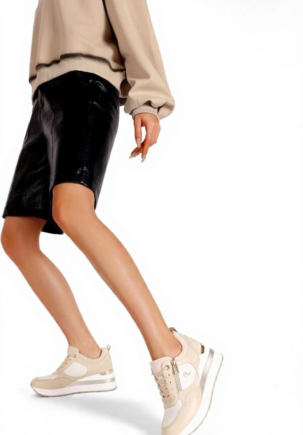 Baskets mode QUEEN HELENA plateforme casual femmes