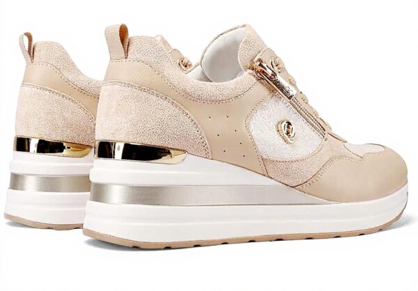 Baskets mode QUEEN HELENA plateforme casual femmes