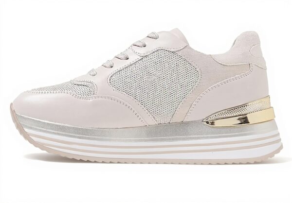 QUEEN HELENA Sneakers plateau légères Baskets mode Femme