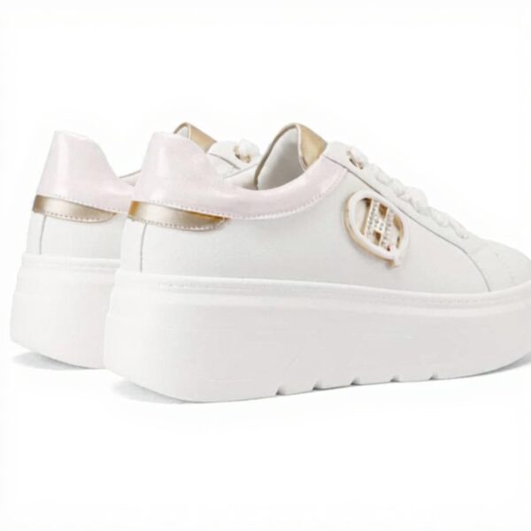 Baskets QUEEN HELENA Femme Similicuir Léger Talon 6 cm