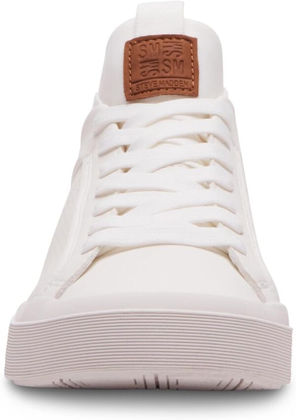 Baskets Steve Madden Oasys Homme Blanc Semelle Caoutchouc-1