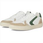 Steve Madden Baskets Homme Cuir Blanc Vert Mode Athlétique