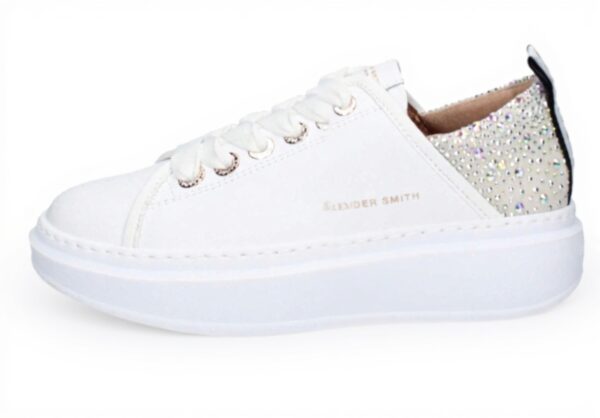 Escarpins femme Alexander Smith Wembley Blanc Iris Azur