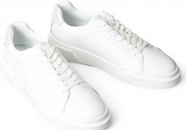 Calvin Klein Homme Chunky Cupsole Laceup LTH - Baskets cuir