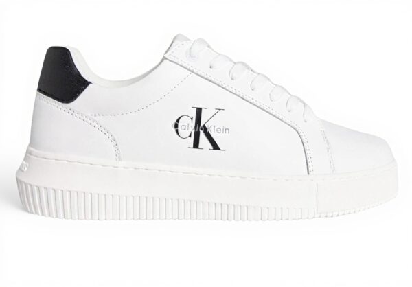 Calvin Klein Sneakers Basses Cuir Homme - Design Élégant