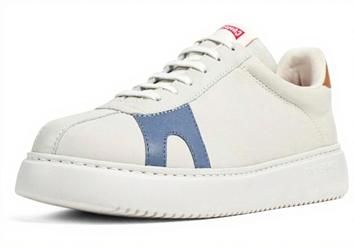 Camper Runner K21 basket en cuir blanc naturel