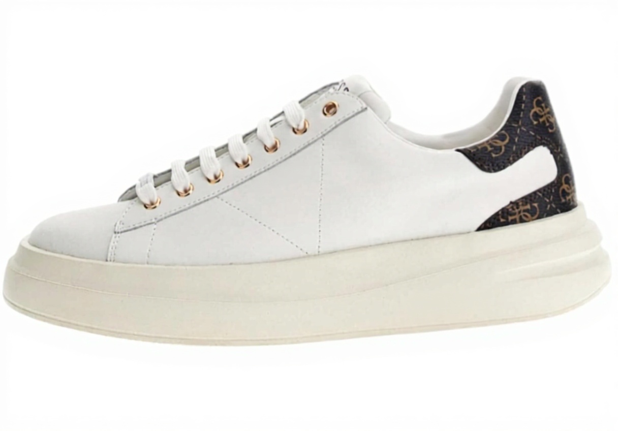 Guess Elba Sneaker en couleur Blanc sur fond neutre