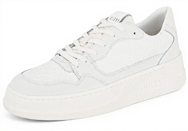 Baskets mode GUESS Homme Ciano cuir semelle caoutchouc