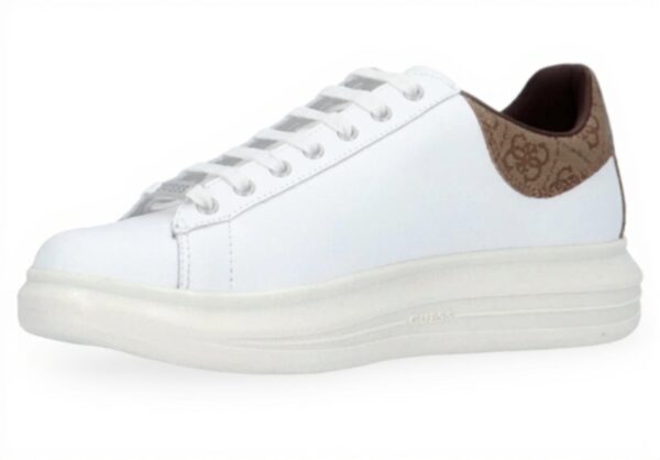 Baskets mode GUESS Vibo Homme Charbon Gris lacets