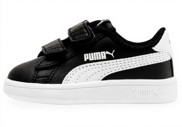 PUMA Smash V2 Sneakers Basses Enfant Blanc Mixte