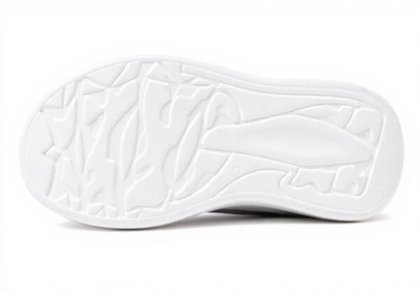 Baskets femme QUEEN HELENA cuir blanc confort casual