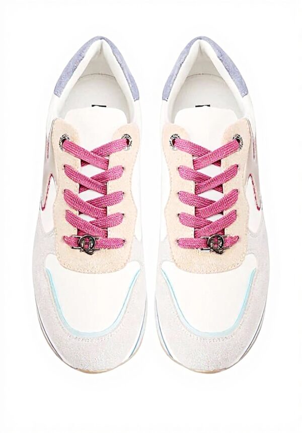 QUEEN HELENA Baskets Platform Femmes Similicuir Confortable