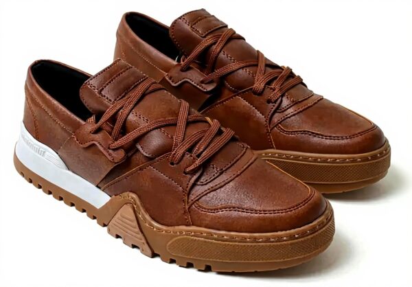 Solaress 067 Baskets homme cuir synthétique décontractées