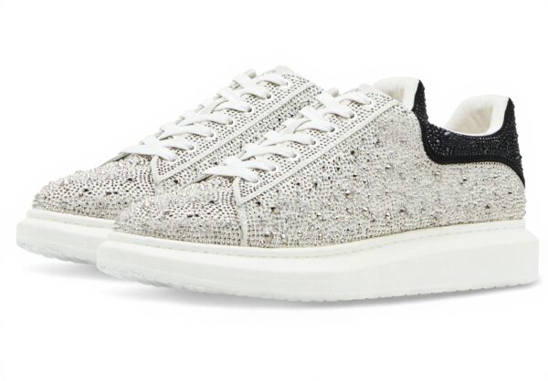 Baskets Steve Madden Homme Icebox Argenté 43 EU