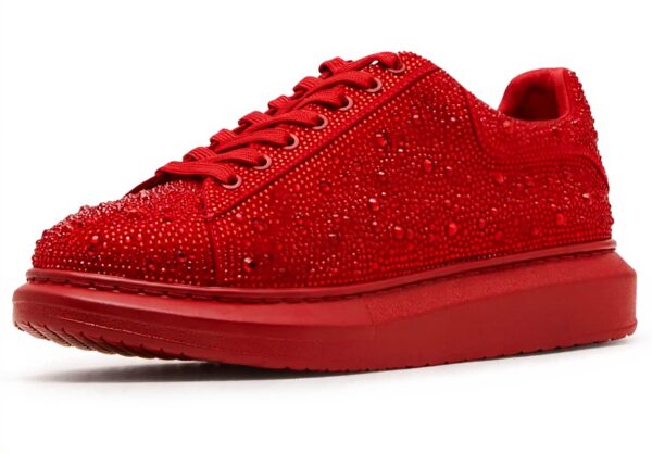 Baskets Steve Madden Homme Rouge Multicolore Semelle