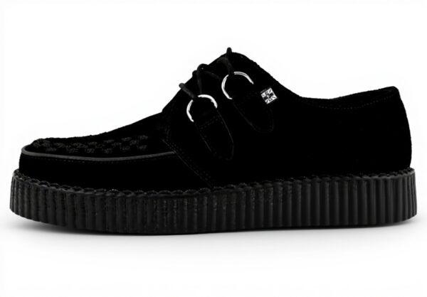 T.U.K. Viva High Creeper Cuir Chaussures Hommes Femmes