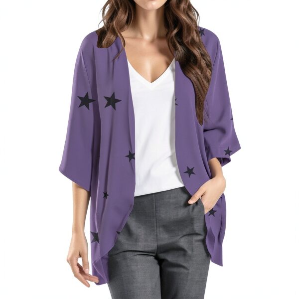 Gilet femme cardigan mi saison imperméable confortable coupe-1