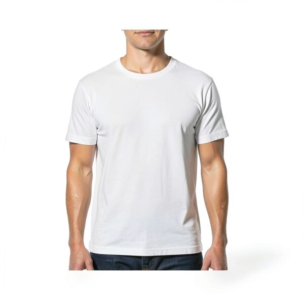 T-shirt Homme Chat Pizza Coton Gris Blanc Noir Taille S L XL-5