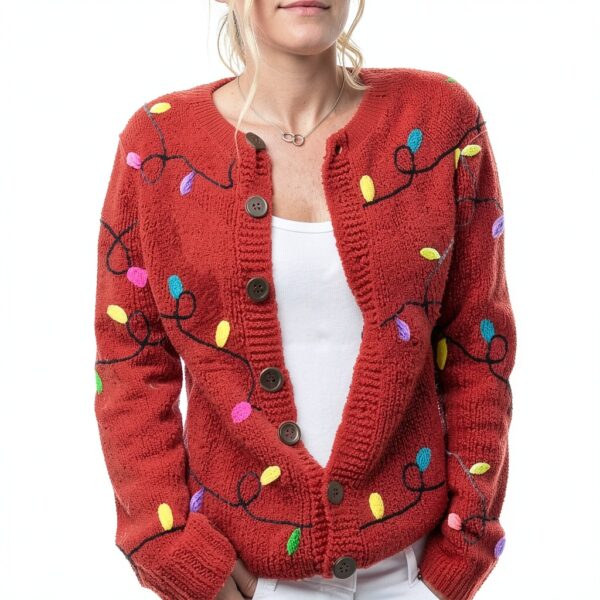 Gilet femme cardigan mi saison imperméable confortable coupe-2