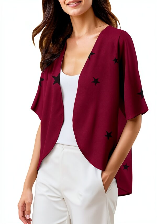 Gilet femme léger cardigan mi saison confortable coupe vent-2