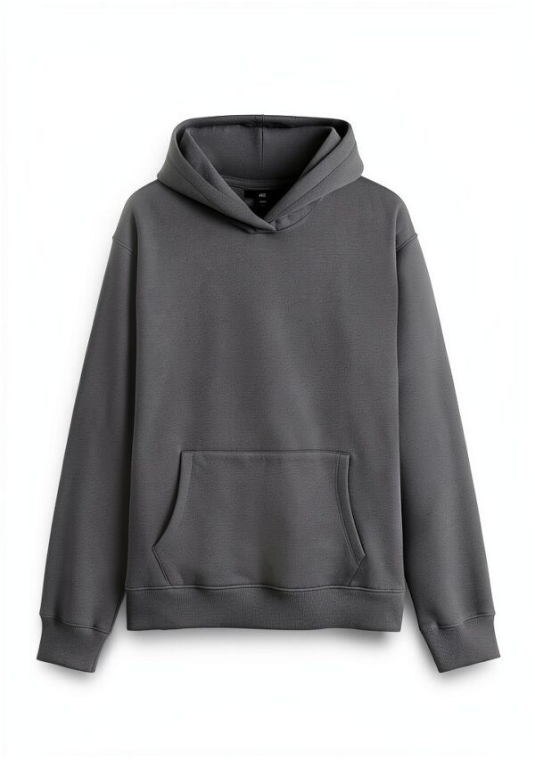 Sweat à capuche homme Next noir gris marl crème confort-5
