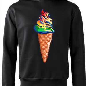 Sweat-shirt à capuche Atpr coton recyclé noir tailles S-XXL-0