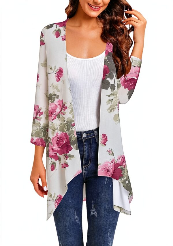 Gilet femme cardigan mi saison imperméable confortable-0