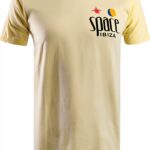 T-shirt SPACE Homme 100% Coton Col Chemise Manche Courte-0