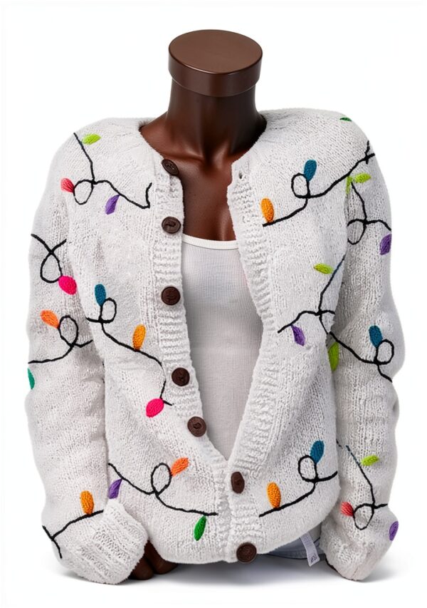 Gilet femme léger cardigan mi saison confortable grande-0
