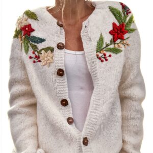 Gilet femme cardigan mi saison imperméable confortable-0