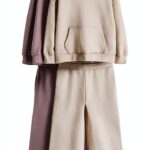 Ensemble fille Next Brown Cream taille pratique facile-0