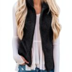 Manteau sans manche femme Generic léger chaud coupe-vent-0