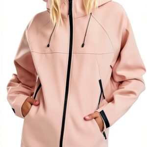 Sweat capuche zippé femme Generic taille coloris confort-0